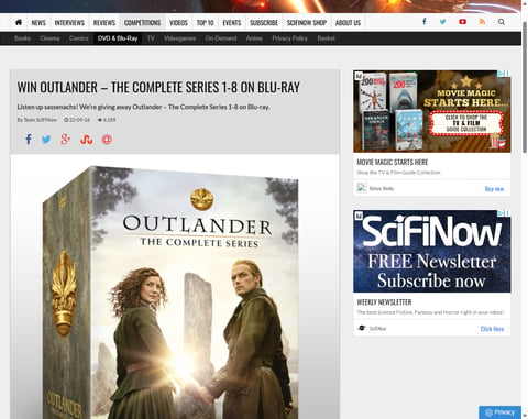 Preview Outlander The Complete Series 1-8 On Blu-Ray