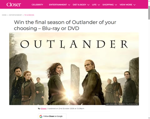Preview The Final Season Of Outlander On Blu-Ray Or Dvd