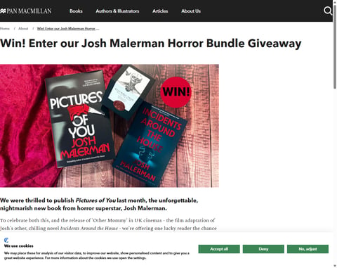Preview Josh Malerman Horror Bundle