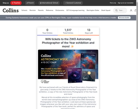 Preview Tickets To The Zwo Astronomy Photographer Of The Year Exhibition
