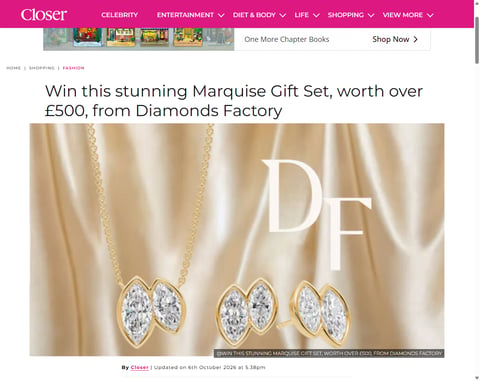 Preview Marquise Gift Set From Diamonds Factory