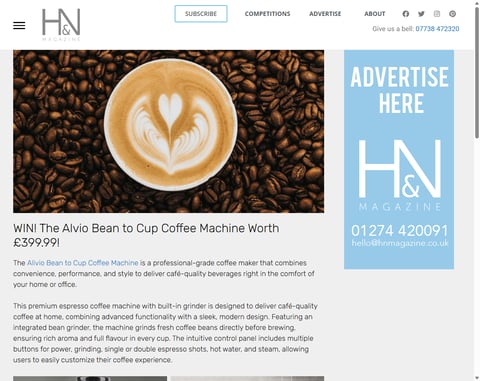 Preview Alvio Bean To Cup Coffee Machine