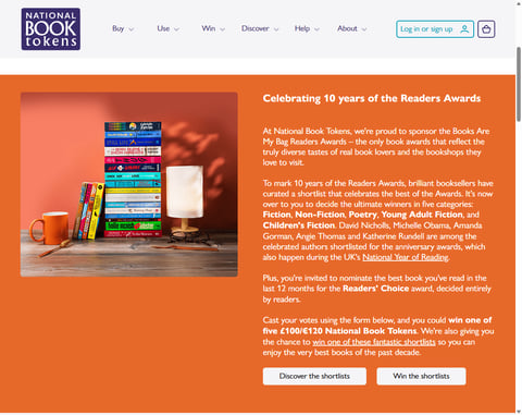 Preview £100 National Book Tokens