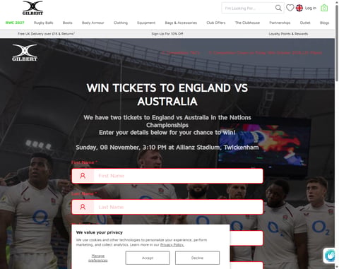 Preview England vs Australia Rugby Tickets, Twickenham 08/11