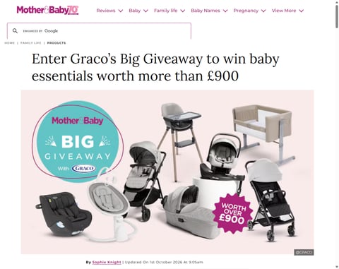 Preview Bundle Of Baby Essentials From Graco