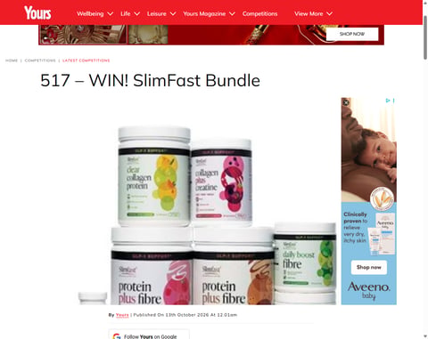 Preview Bundles Of The Slimfast Functional Nutrition Range