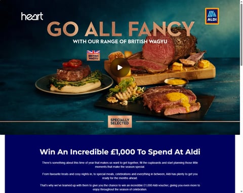 Preview £1,000 Aldi Vouchers