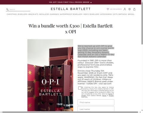 Preview Estella Bartlett X Opi Bundle