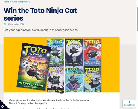 Preview The Toto Ninja Cat Series