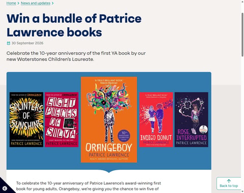 Preview Bundle Of Patrice Lawrence Books
