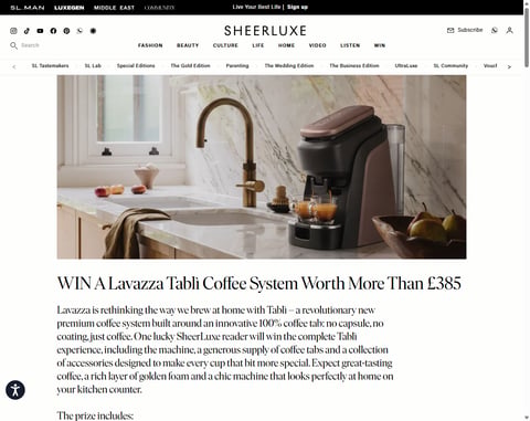 Preview Lavazza Tabli Coffee Machine Bundle