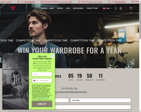 Preview £1000 Torpedo Clothing Vouchers