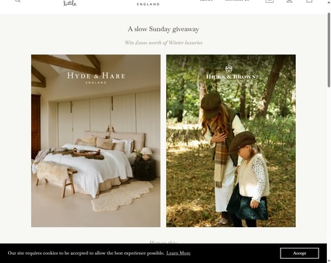 Preview £500 Hyde & Hare & Hicks & Brown Vouchers